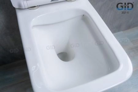 Унитаз Gid Tr2144 52 см подвесной безободковый микролифт белый