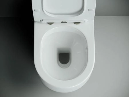 Напольный пристенный унитаз Metropol Rimless