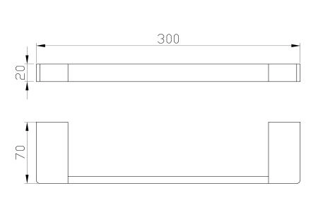 Кольцо для полотенец WONZON & WOGHAND, Хром (WW-9513)