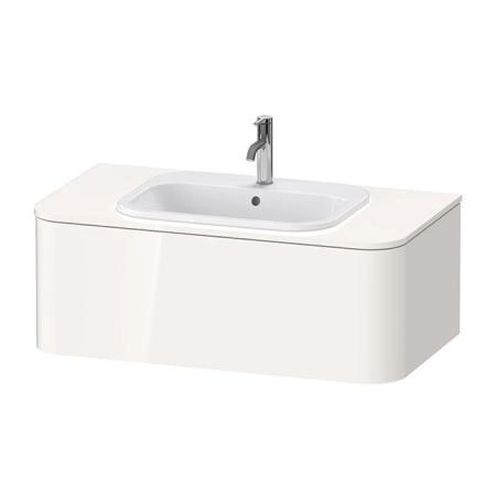 Duravit Happy D.2 Plus Тумба подвесная 100x55x35.4см, с раковиной и 1 ящиком, цвет: белый глянцевый