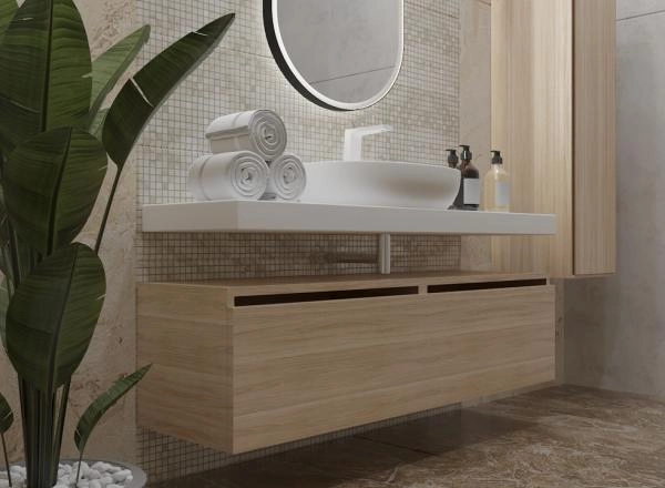 Тумба Boheme Armadi Art Flat Vallessi Uno-S 140 897-140-L подвесная Light oak