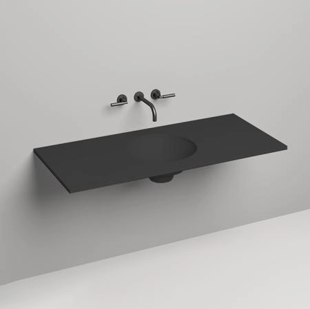 Salini Столешница 120х50х1.5 cм, из материалов S-Stone, цвет: RAL 9011