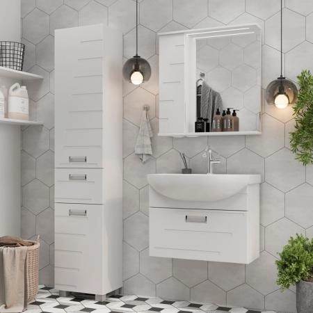 Тумба для ванной Volna Joli 70.1Y подвесная (Балтика) раковина отдельно