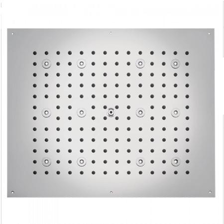 BOSSINI DREAM-RECTANGULAR Верхний душ 570x470 мм, с 12 LED (белый), блок питания/управления, цвет: хром