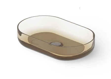 Dea Design раковина 550x340xh120 мм, настольная, цвет Classic Green