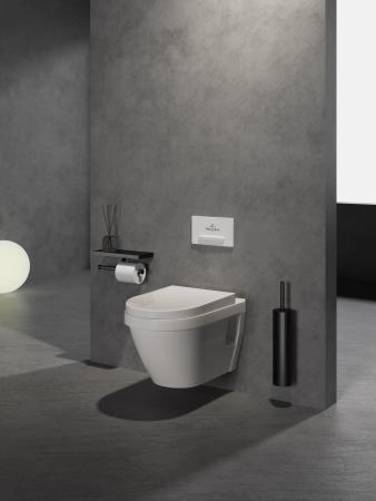 Туалетный ершик в комплекте WONZON & WOGHAND, Черный матовый (WW-V4601-MB)