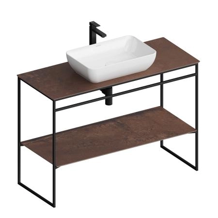 Металлическая структура Kerama Marazzi PLAZA NEXT ПЛАЗА НЕКСТ PL.N.120.01\BLK.M напольная 120, черная матовая