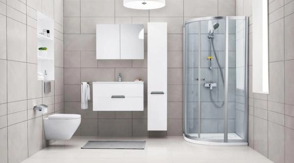 Зеркальный шкаф Am.Pm Spirit M70MCX0801WG 80 см с подсветкой.цвет белый глянец