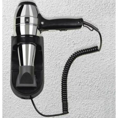 Colombo Hotel Collection Фен настенный 1300W, цвет: черный