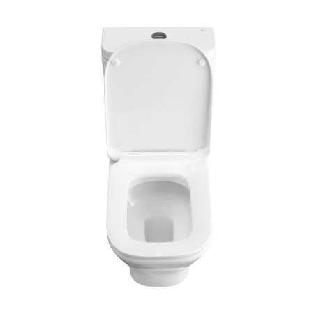 Roca The Gap Square Унитаз моноблок 36x65см, с горизонтальным выпуском, цвет: белый
