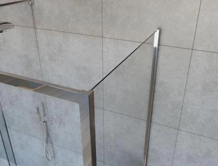 Душевой уголок Vincea Garda VSR-1G21017CH, 1700*1000, хром, стекло шиншилла