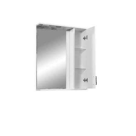 Зеркало-шкаф Stella Polar Кармела 65/С, ольха белая