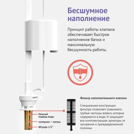 Клапан наполнительный BERGES Eko 30741