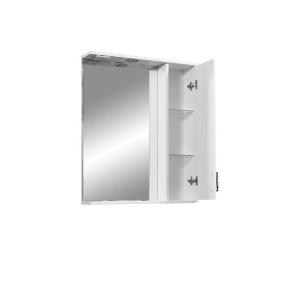 Зеркало-шкаф Stella Polar Кармела 65/С, ольха белая