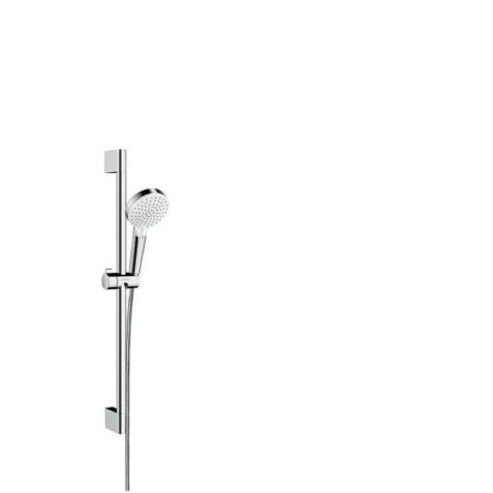 Душевой набор Hansgrohe Crometta 26532400, белый/хром