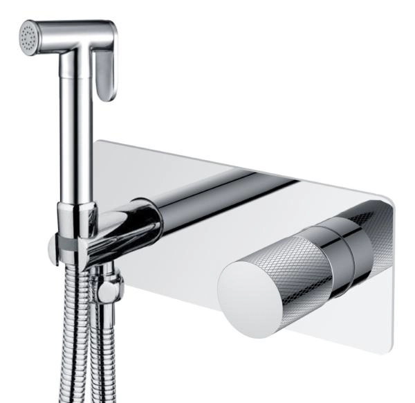 Смеситель гигиенический Boheme STICK CHROME TOUCH CHROME 127-CRCR.2