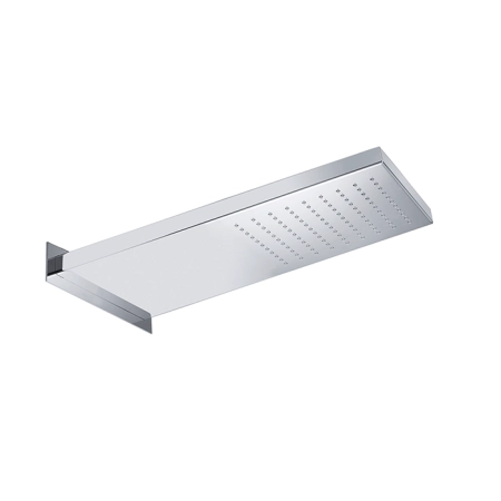 Cisal Zen Shower Верхний душ настенный 50х20х0,24 см, цвет: полированная нержавеющая сталь