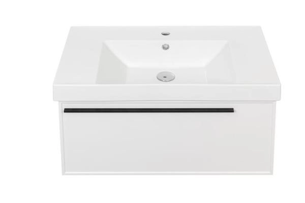 Тумба под раковину LA FENICE Elba Bianco белая 80 FNC-01-ELB-B-80 белый матовый