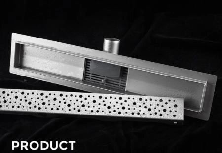 Душевой трап Gappo G86007-2 из нержавеющей стали 60 см