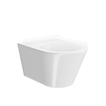 Унитаз Kerama Marazzi PLAZA MODERN ПЛАЗА МОДЕРН PLMR.wc.02 подвесной безободковый, белый глянцевый