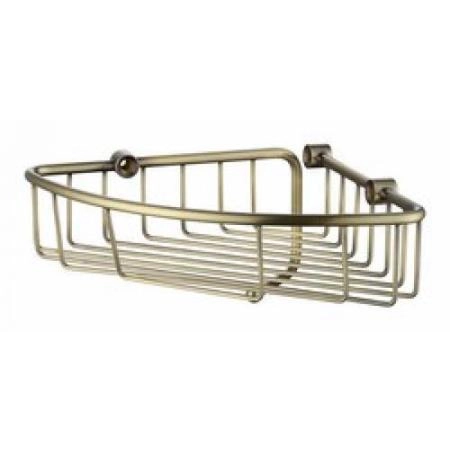 Полка для ванной угловая KAISER 214*214*60 (103) Bronze/латунь (KH-5011) бронза