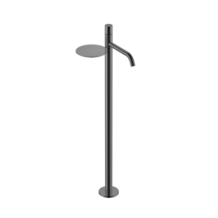 Смеситель STICK Boheme напольный для умыв. Shine Gun Metal с ручкой DIAMOND 120-SGM