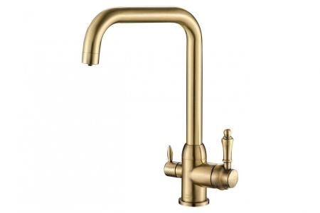 Смеситель для кухни ZORG Steel Hammer (SH 725 BRONZE) бронза