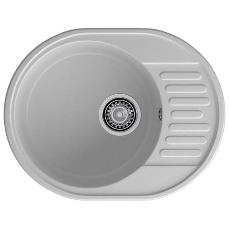 Кухонная мойка GranFest QUARZ 58, серый
