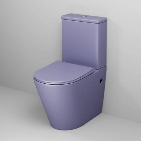 Унитаз Grossman GR-4480LIMS Color (620*365*810) ФИОЛЕТОВЫЙ МАТОВЫЙ напольный Безободковый