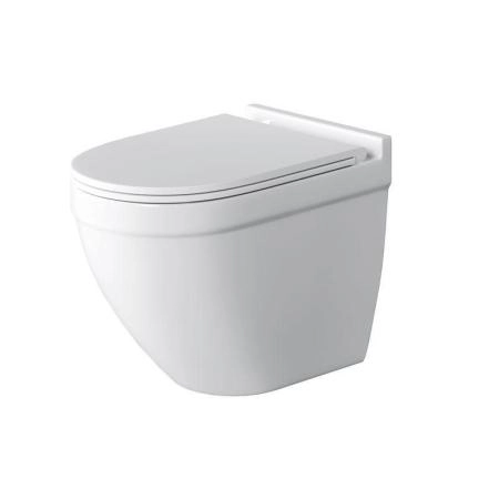 Унитаз Grossman GR-4483S (520*360*410) БЕЛЫЙ подвесной Безободковый с тонкой крышкой