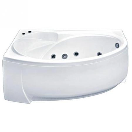 Ванна Bas Флорида 160x88 с гидромассажным оборудованием FLAT левая