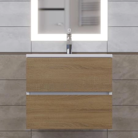 Раковина для ванной Uperwood Barsa 60 см, белая глянцевая