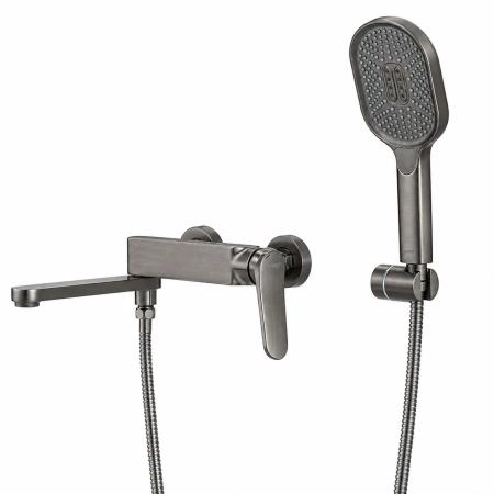 Смеситель GAPPO G3210-9 для ванны, оружейная сталь