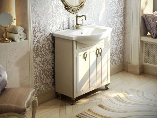 Раковина Kirovit Элеганс 75 см подвесная