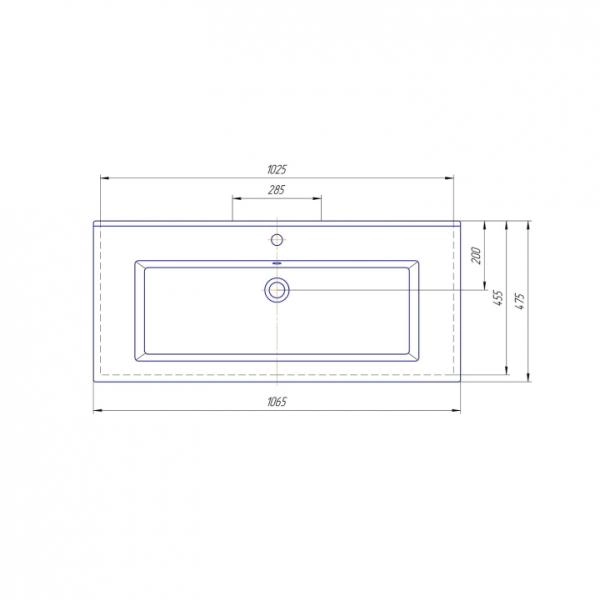 Раковина СаНта Оскар 105