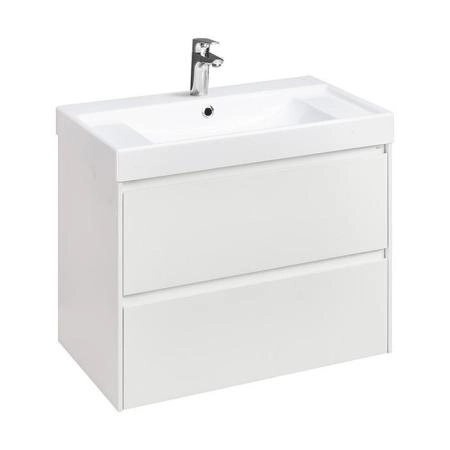 Roca Ona Тумба подвесная 80x45x56см, с 2 ящиками, цвет: белый матовый