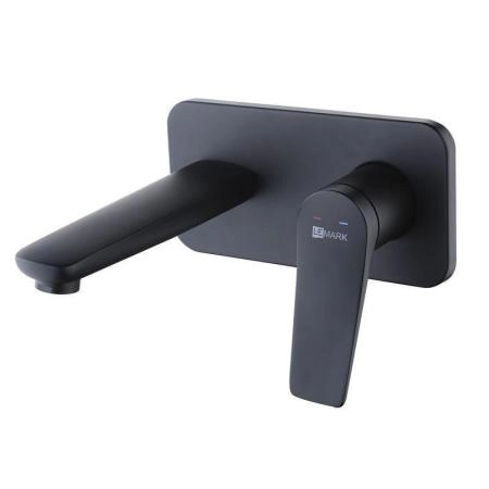Смеситель Lemark Bronx LM3726BL для раковины, встраиваемый , черный