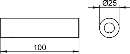 Держатель запасного рулона KEUCO REVA 12863010000 хром