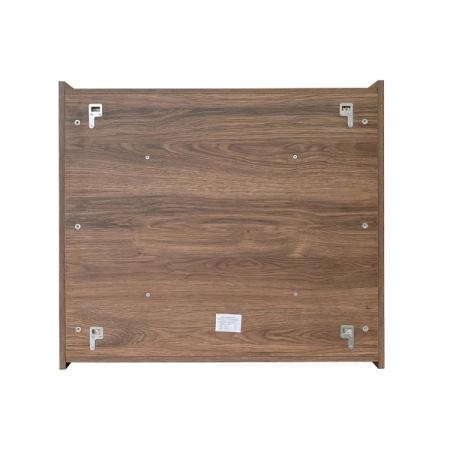 Зеркало-шкаф Comforty Соло-90 00-00010980 Дуб тёмно-коричневый