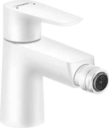 Hansgrohe 71720700 Talis E Cмеситель для биде, со сливным гарнитуром, матовый белый