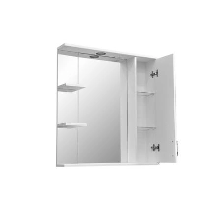 Зеркало-шкаф Stella Polar Кармела 75/С, ольха белая