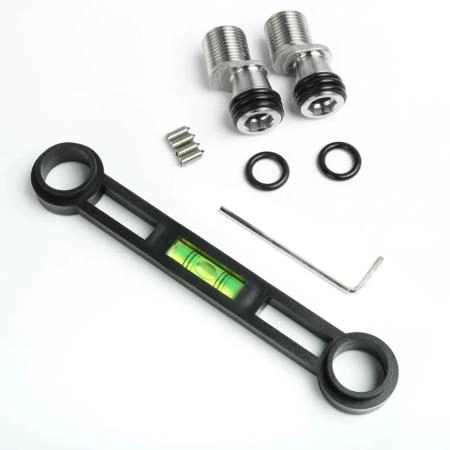 Душевая система FIXSEN SLOT FX-9300B, черная+золото