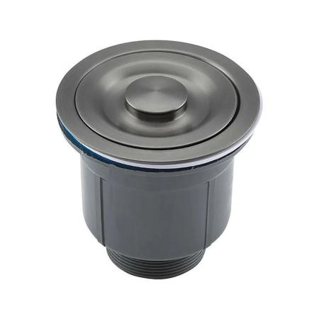 Кухонная мойка Gappo GS7850-6L 780x500x215mm 0.8мм с коландером Черный чаша слева