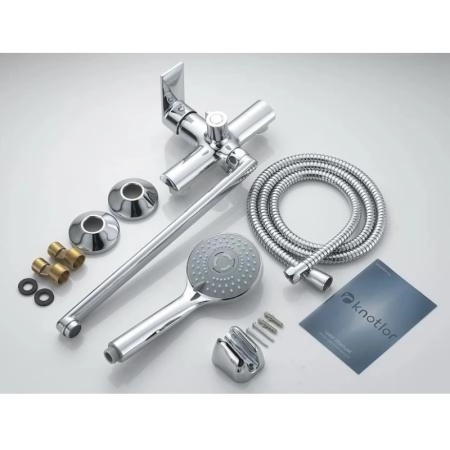 Смеситель KNOTLOR ERGOFIT KN-33, хром