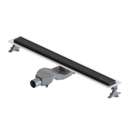 Душевой лоток Boheme Premium Linear 60см, нерж.сталь черный 982-60-B