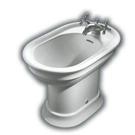 Биде Hatria Dolcevita Y0ET напольное