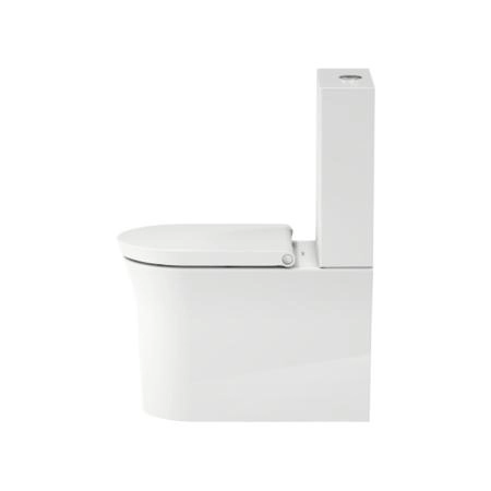 Duravit White Tulip Моноблок 37x65 см, безободковый, слив универсальный, HygieneGlaze, цвет: белый
