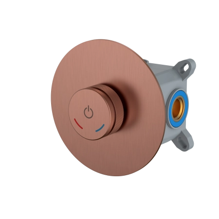 Смеситель автоматический встроенный Boheme TECH Brushed Bronze 154-4-BRB