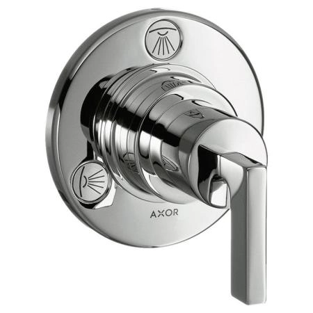 Axor Citterio Встраиваемый запорный вентиль, переключателем потоков на 3-4источника, цвет: хром