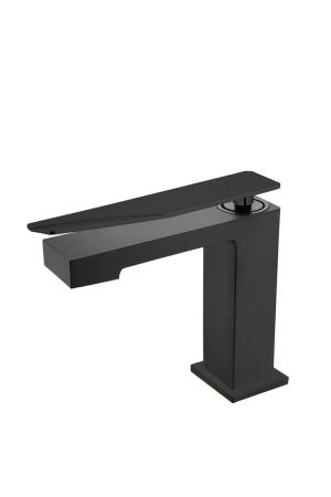 Смеситель для раковины низкий Boheme Q Black 141-BB.2